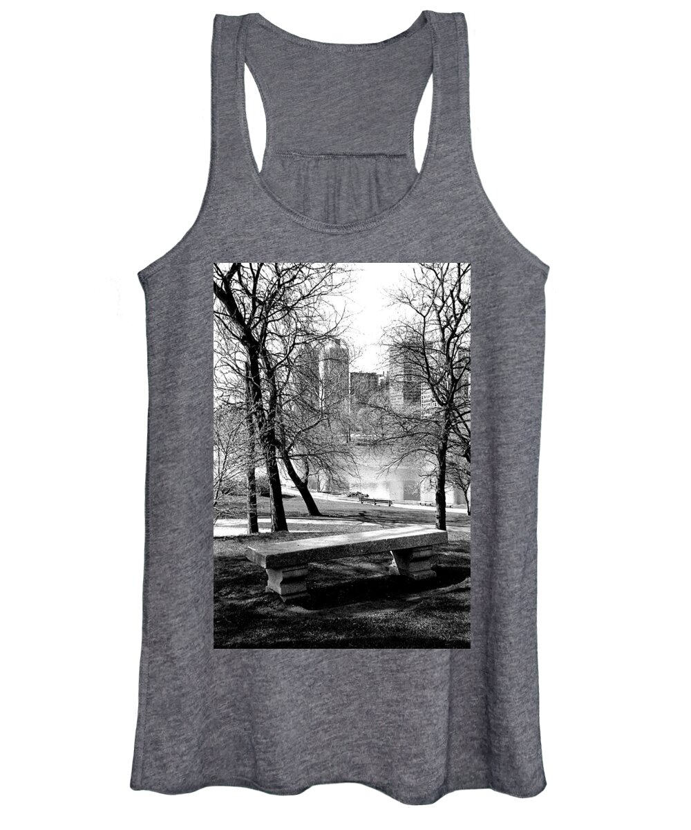 Landscape Women's Tank Top featuring the photograph Quiet Thoughts by Carol Neal-Chicago