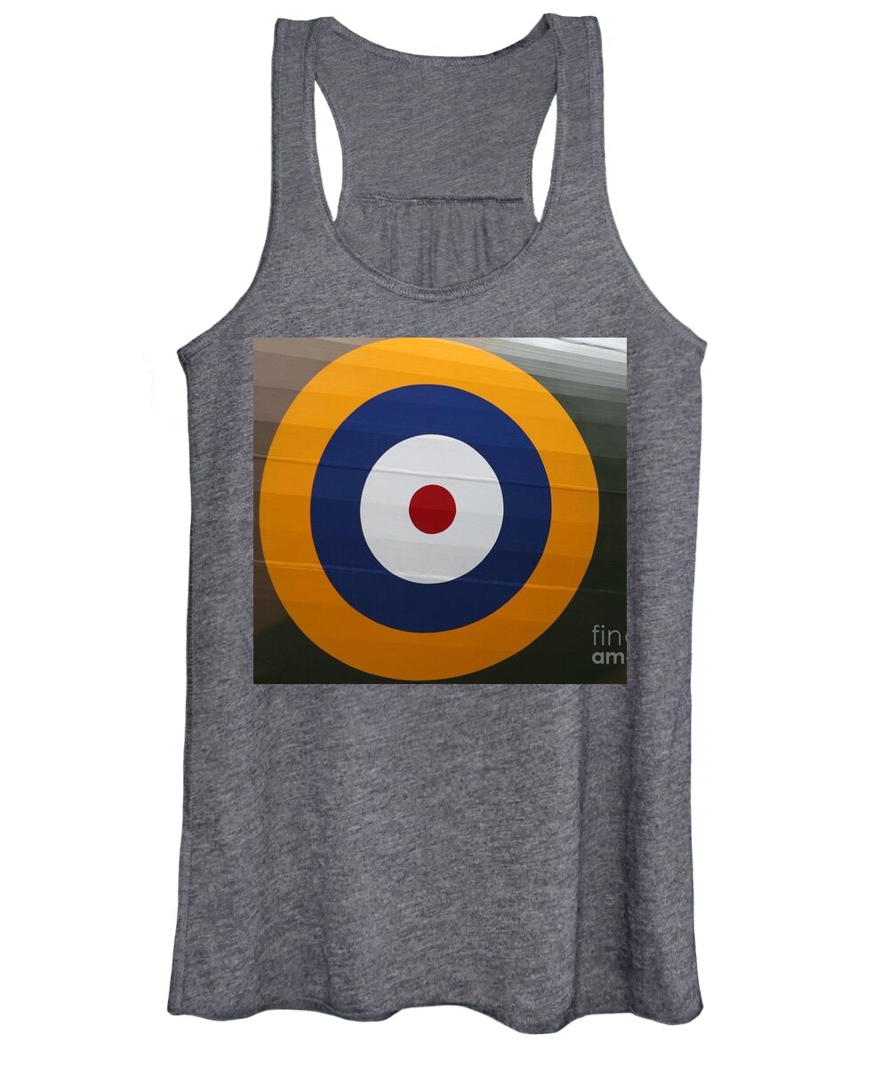 Raf Women's Tank Top featuring the photograph RAF Roundel by SnapHound Photography