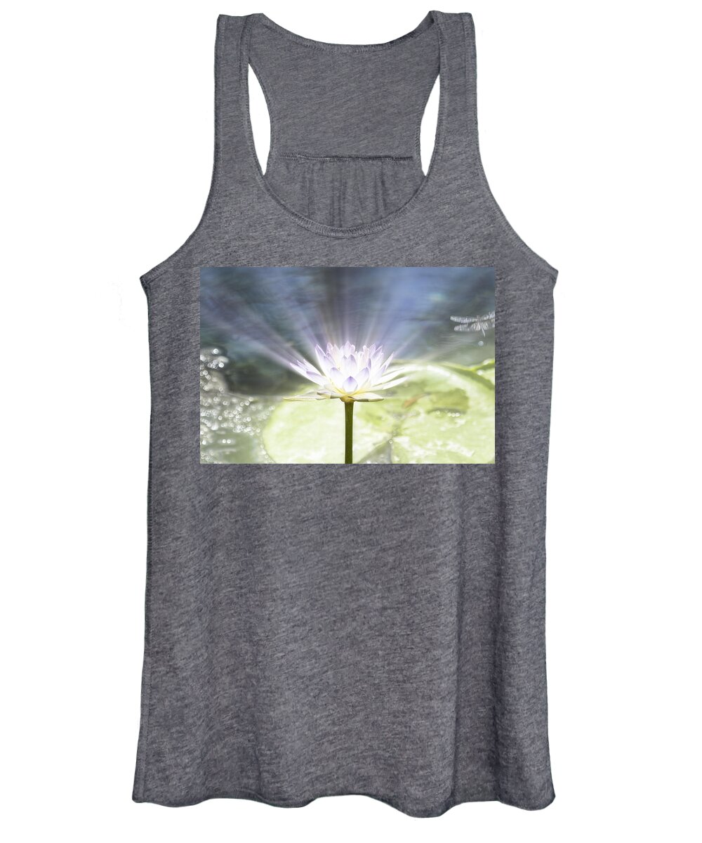 Rays Women's Tank Top featuring the photograph Rays of Hope by Douglas Barnard