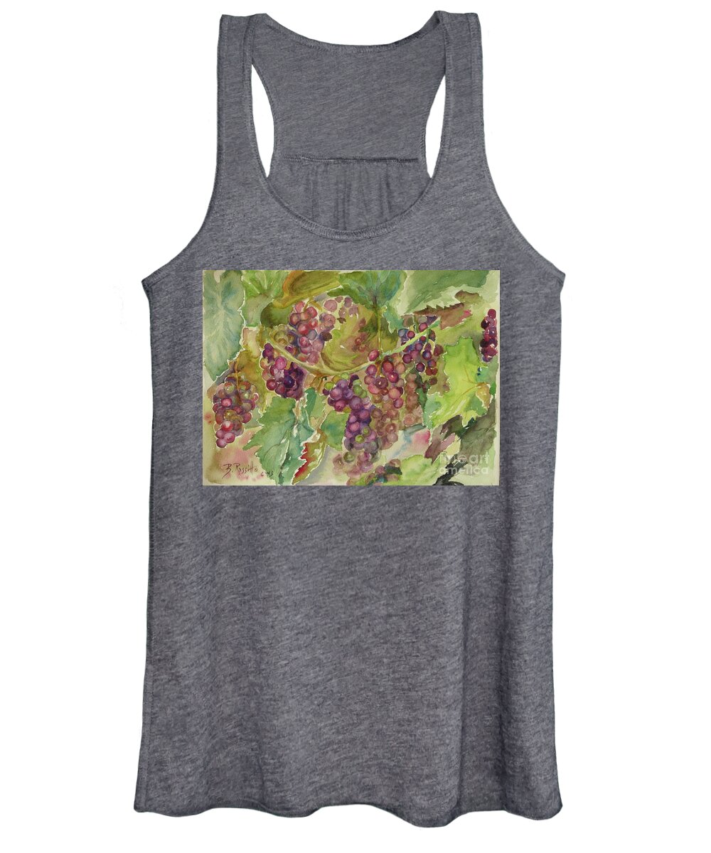 Ready To Pick Women's Tank Top featuring the painting Ready to Pick #1 by B Rossitto