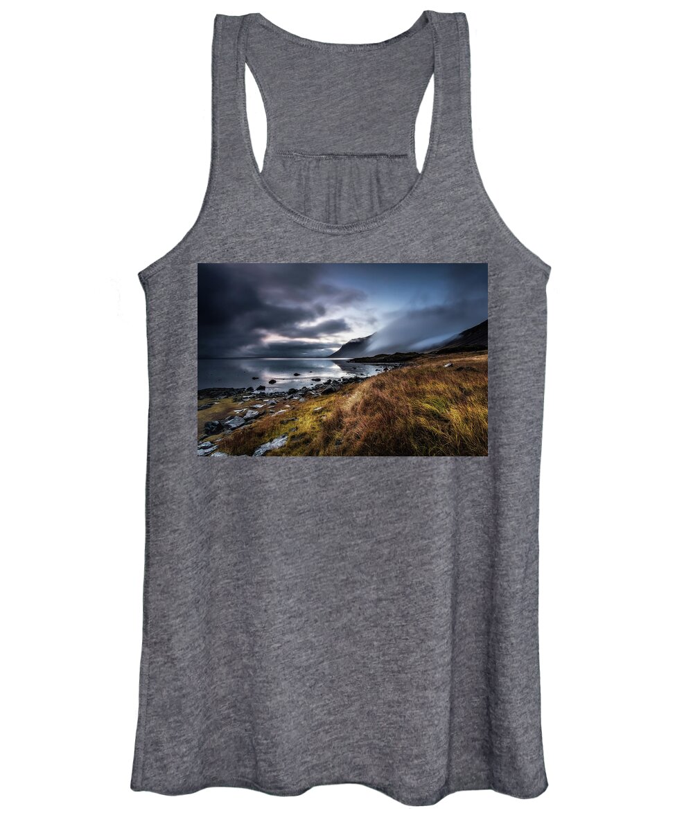 Iceland Women's Tank Top featuring the photograph Redemption by Jorge Maia