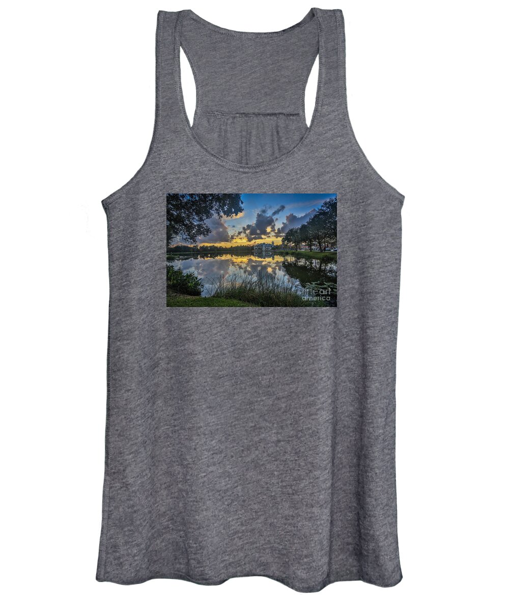 Celebration Women's Tank Top featuring the photograph Reflection 5 by Mina Isaac