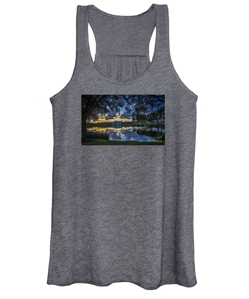 Celebration Women's Tank Top featuring the photograph Reflection 6 by Mina Isaac