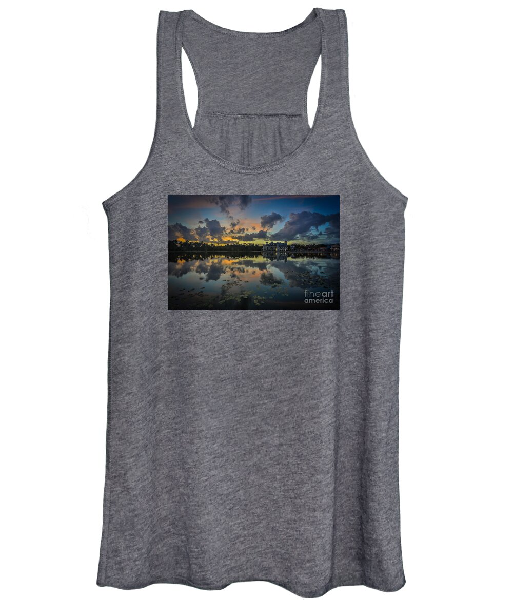 Celebration Women's Tank Top featuring the photograph Reflection 7 by Mina Isaac