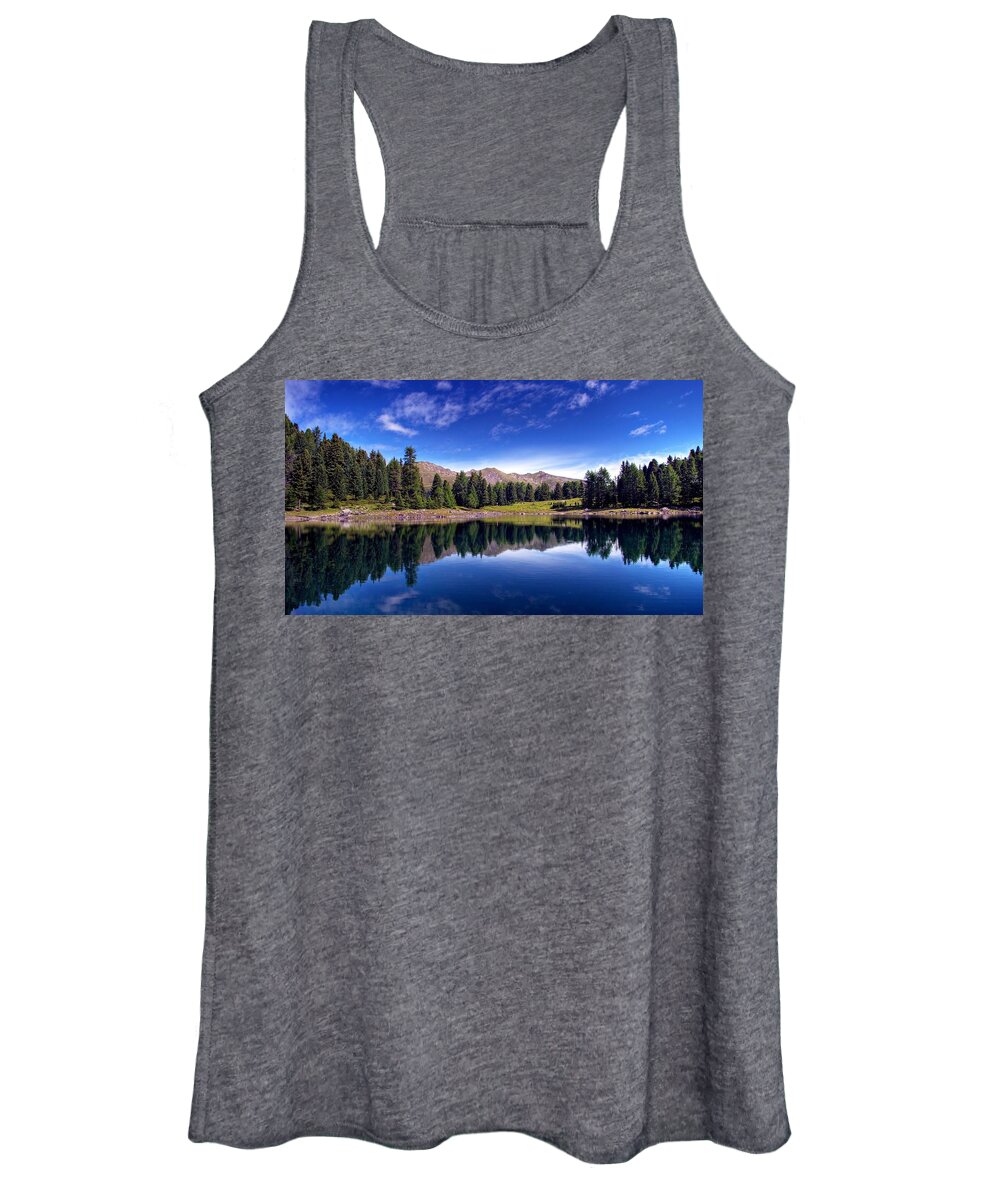 Reflection Women's Tank Top featuring the photograph Reflection by Jackie Russo