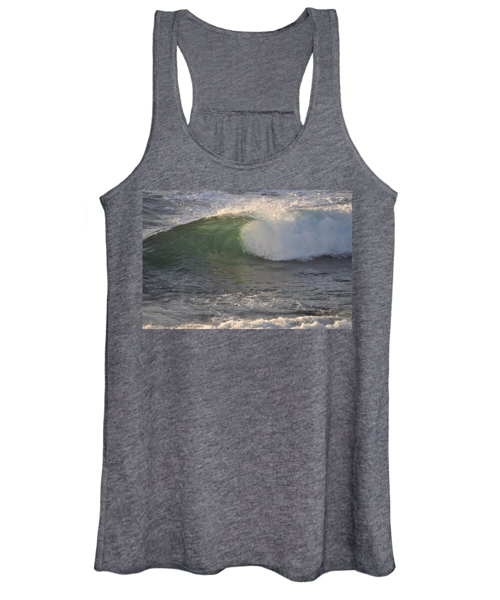 Wave Women's Tank Top featuring the photograph Rip Curl by Bridgette Gomes
