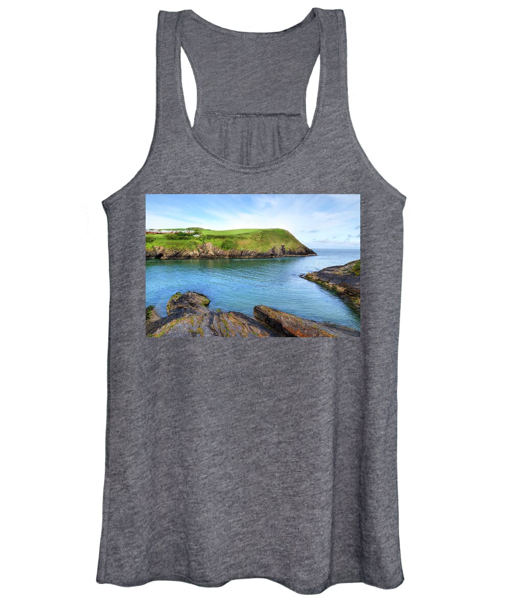 Roberts Cove Women's Tank Top featuring the photograph Roberts Cove - Ireland by Joana Kruse