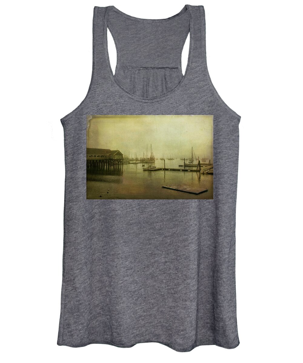 Cindi Ressler Women's Tank Top featuring the photograph Rockland Harbor by Cindi Ressler