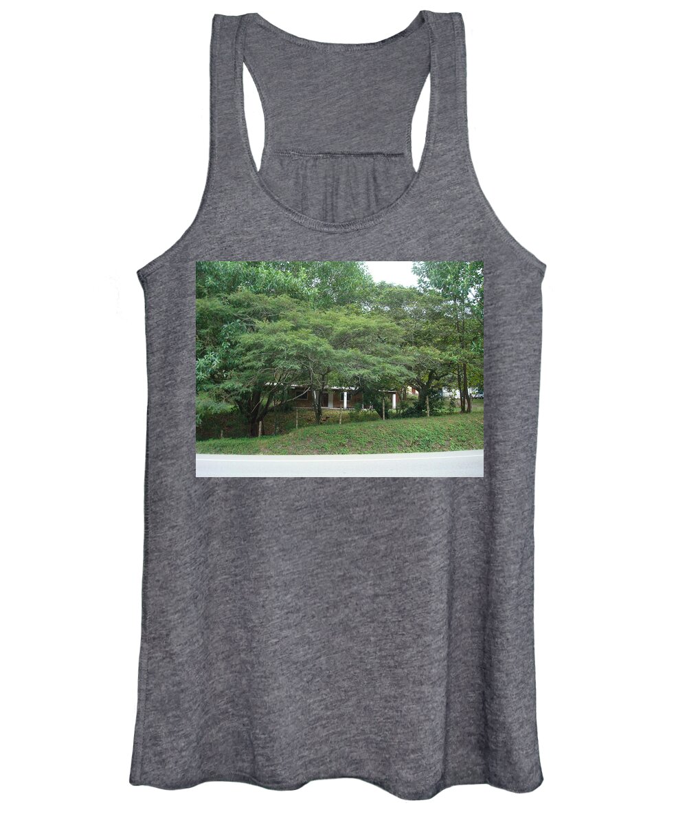 Digital Art Women's Tank Top featuring the photograph Rural Scenery 2 by Carlos Paredes Grogan