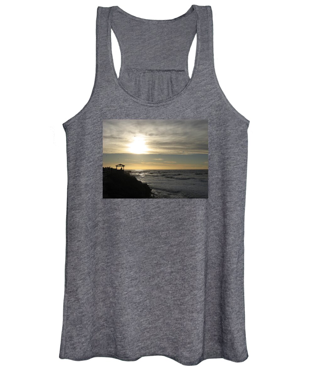  Women's Tank Top featuring the photograph San Diego sunset by Icy Li