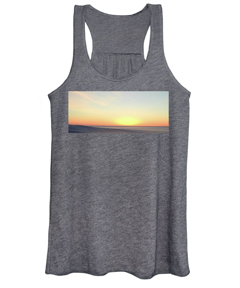 Landscape Women's Tank Top featuring the photograph Sand Painting 3 by Donald J Gray