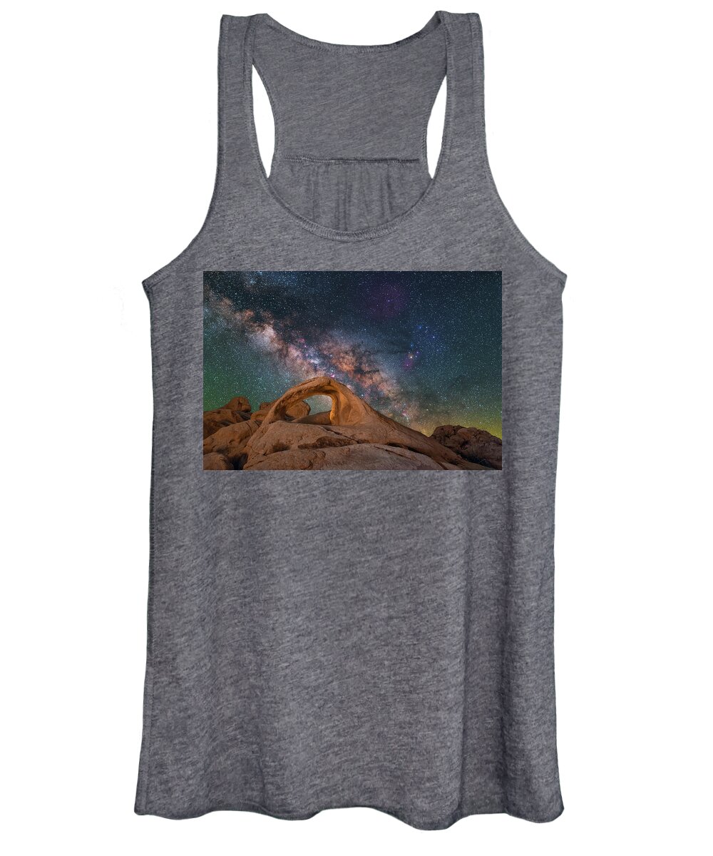 Astronomy Women's Tank Top featuring the photograph Scorpius and its Arch by Ralf Rohner