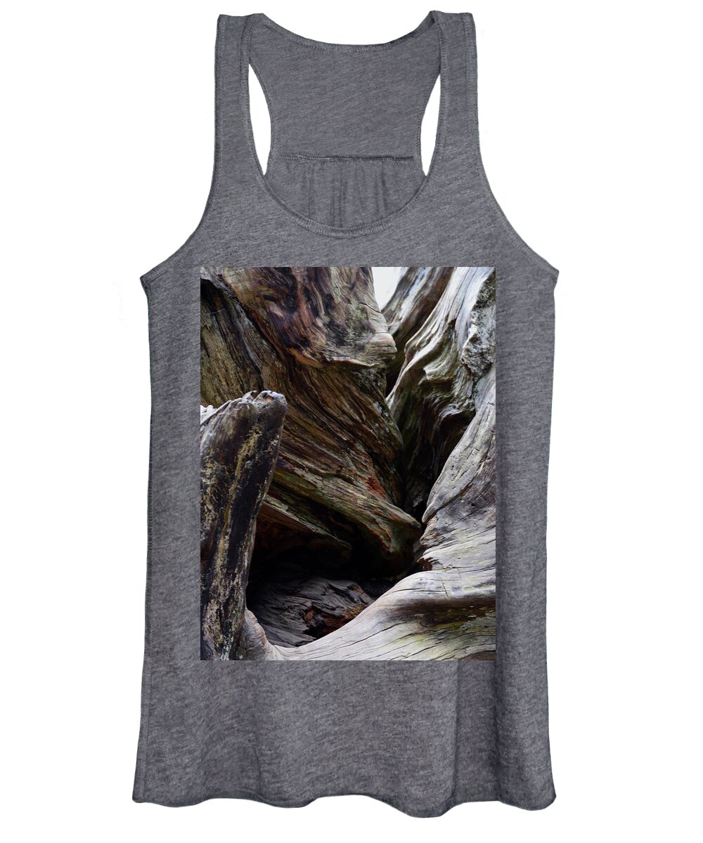 California Women's Tank Top featuring the photograph Sequoia Roots by Pic Michel