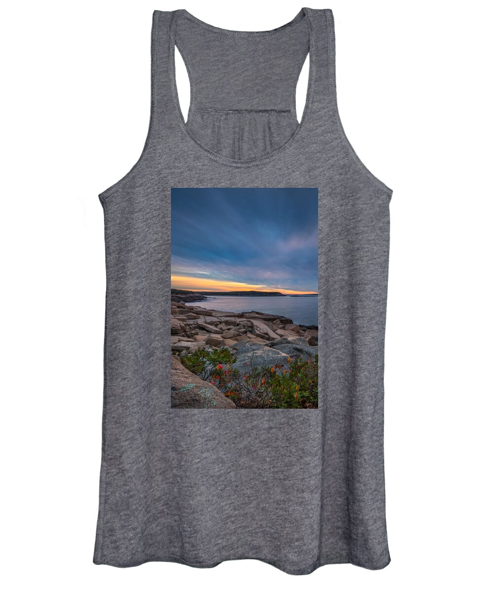 Maine Women's Tank Top featuring the photograph Serenity by Arti Panchal