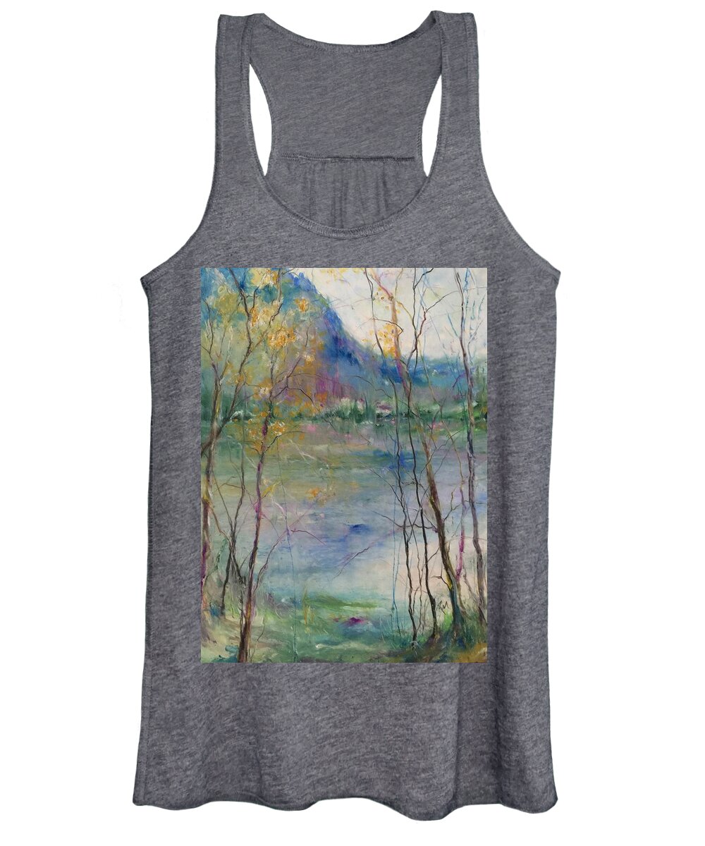  Women's Tank Top featuring the painting Serenity by Robin Miller-Bookhout