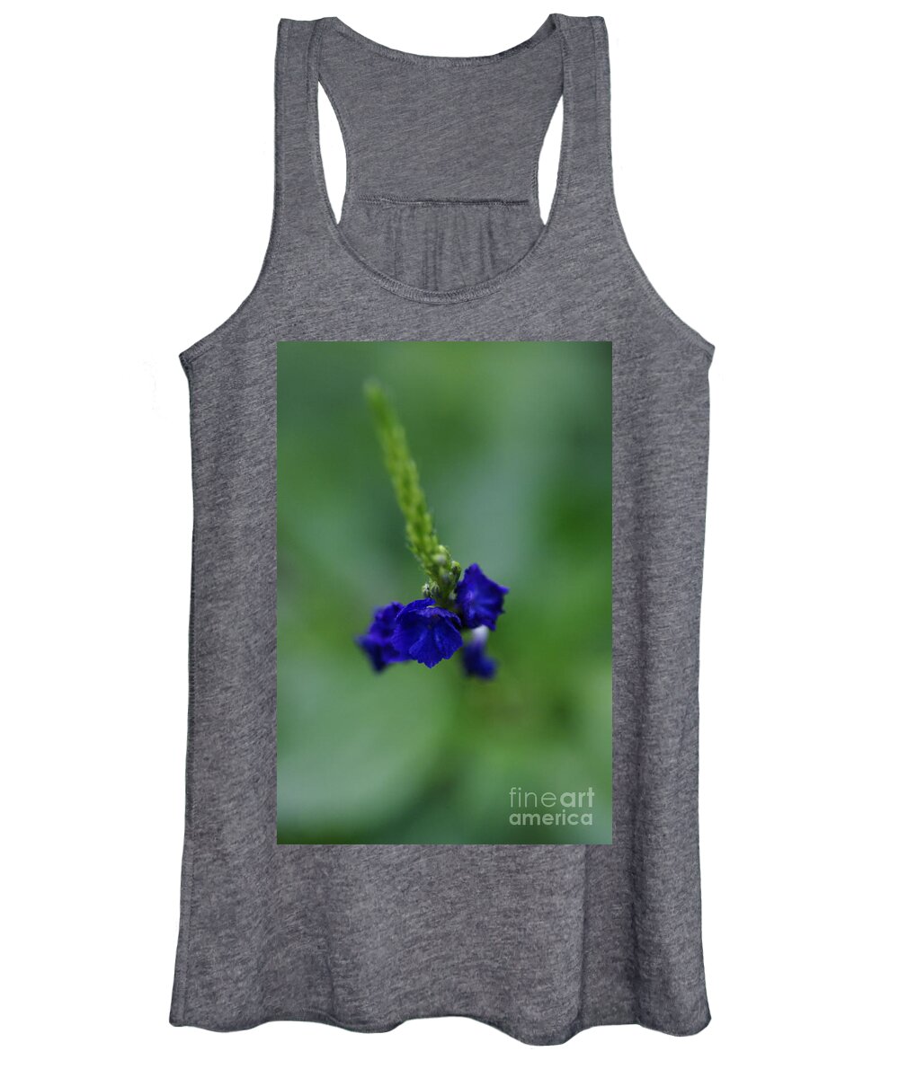 Floral Women's Tank Top featuring the photograph Somewhere In This Dream by Linda Shafer