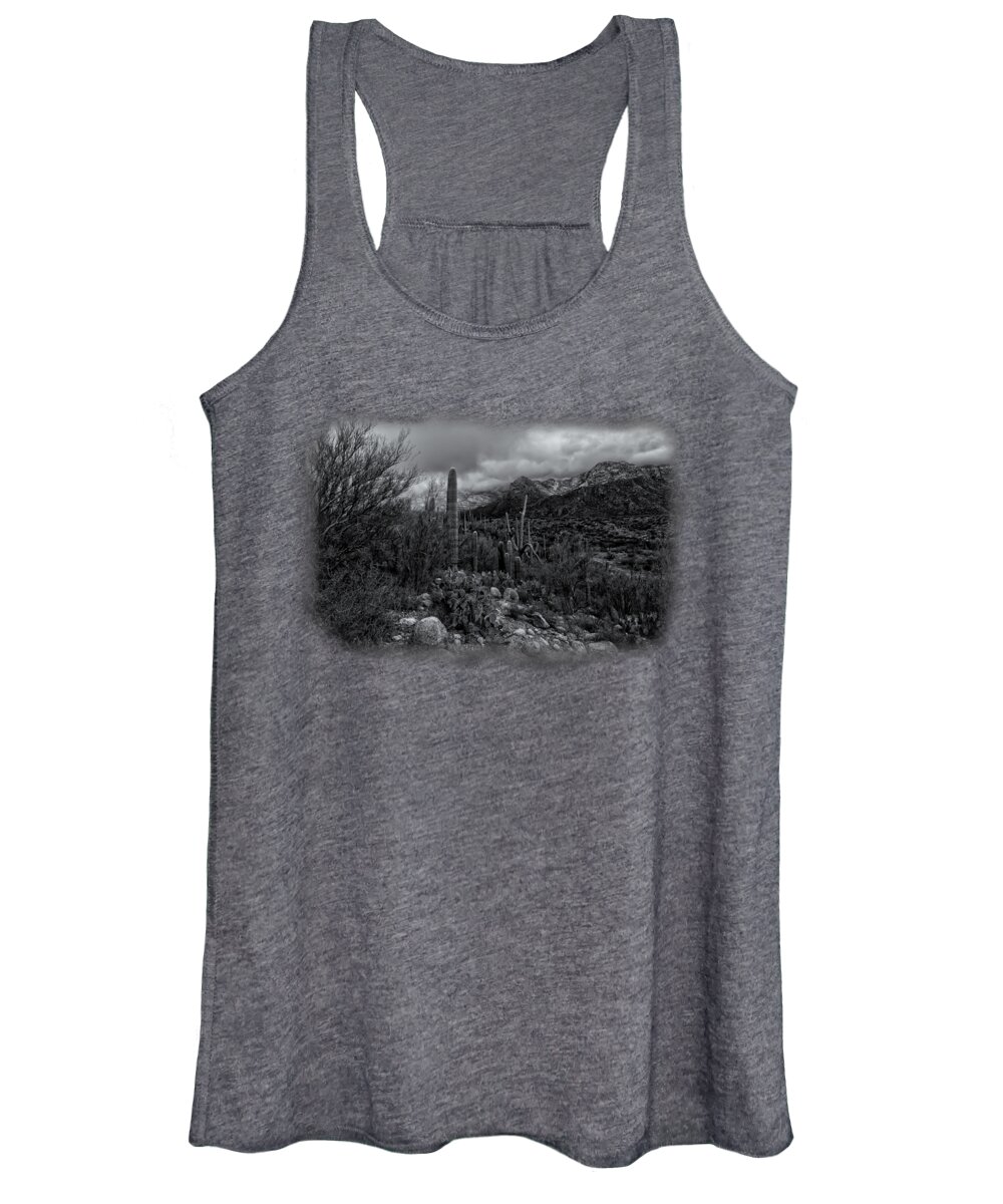 Cactus Women's Tank Top featuring the photograph Sonoran Winter No.2 by Mark Myhaver
