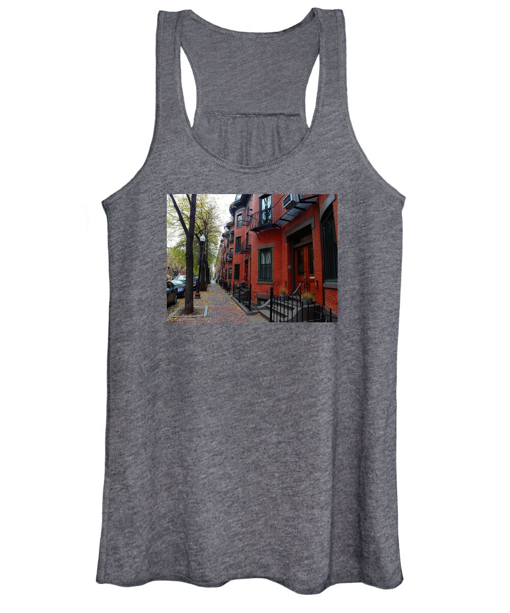 Boston Women's Tank Top featuring the photograph South End - Boston by Christopher Brown