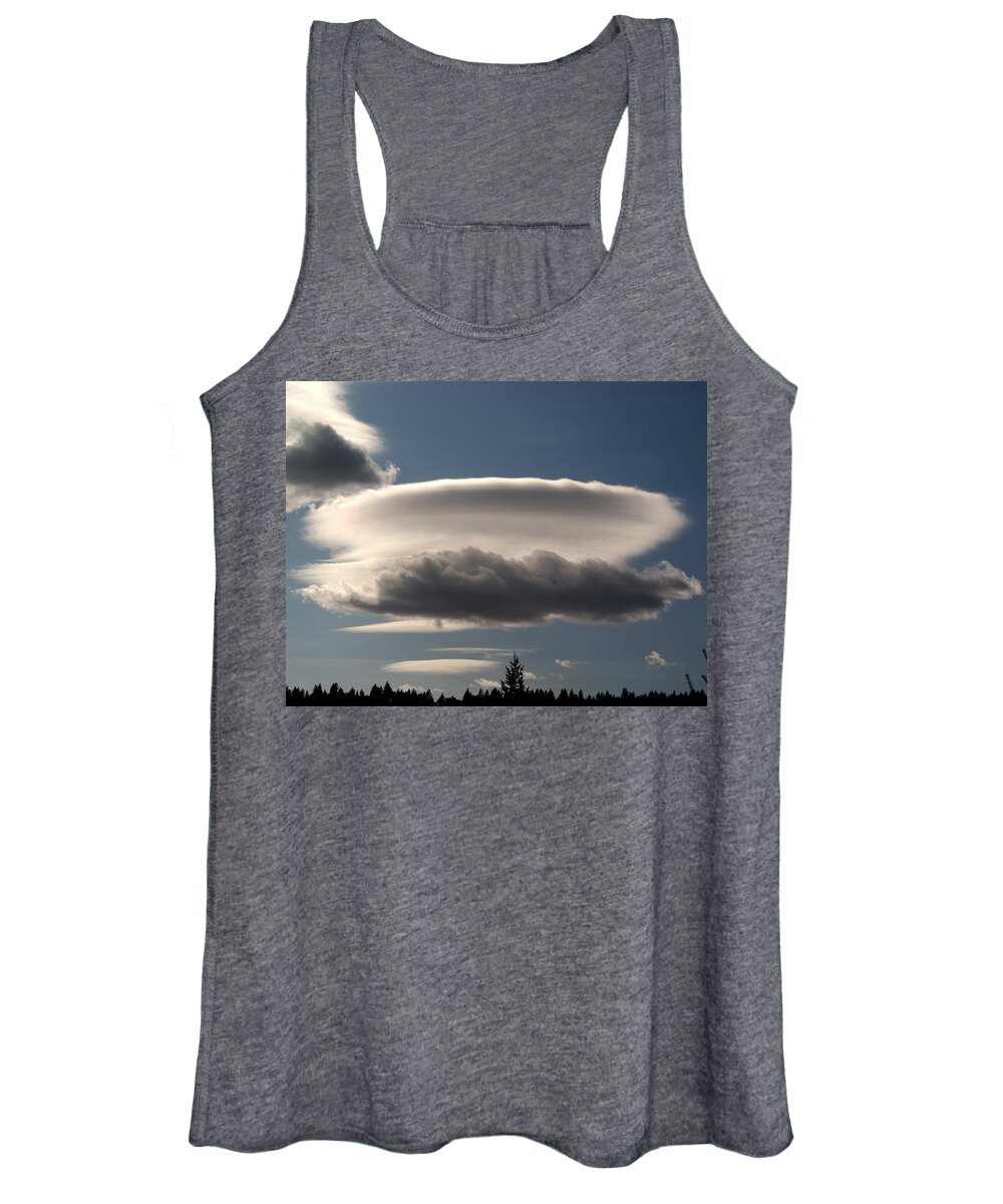 Nature Women's Tank Top featuring the photograph Spacecloud by Ben Upham III