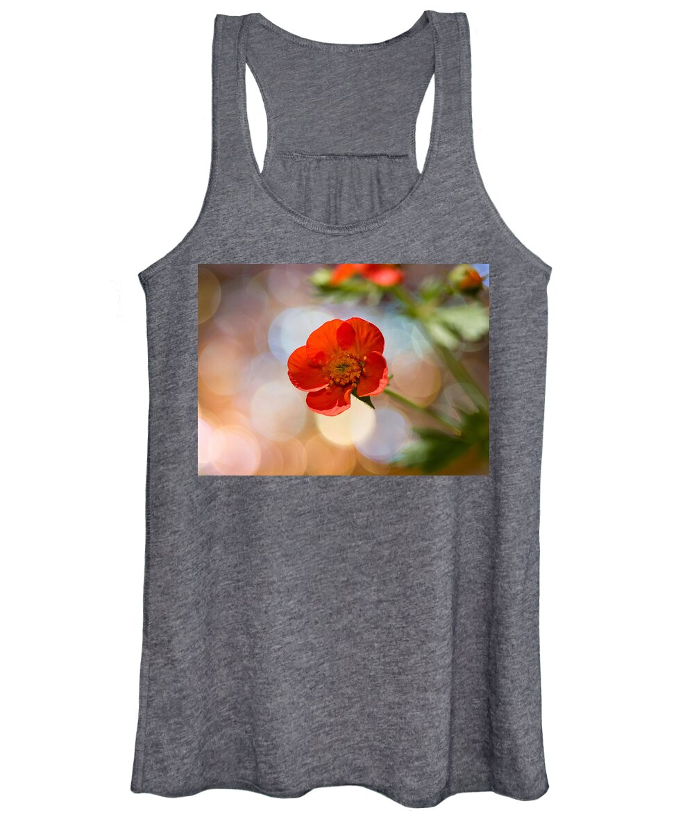 Flowers Women's Tank Top featuring the photograph Sparkle Plenty Cookie by Dorothy Lee