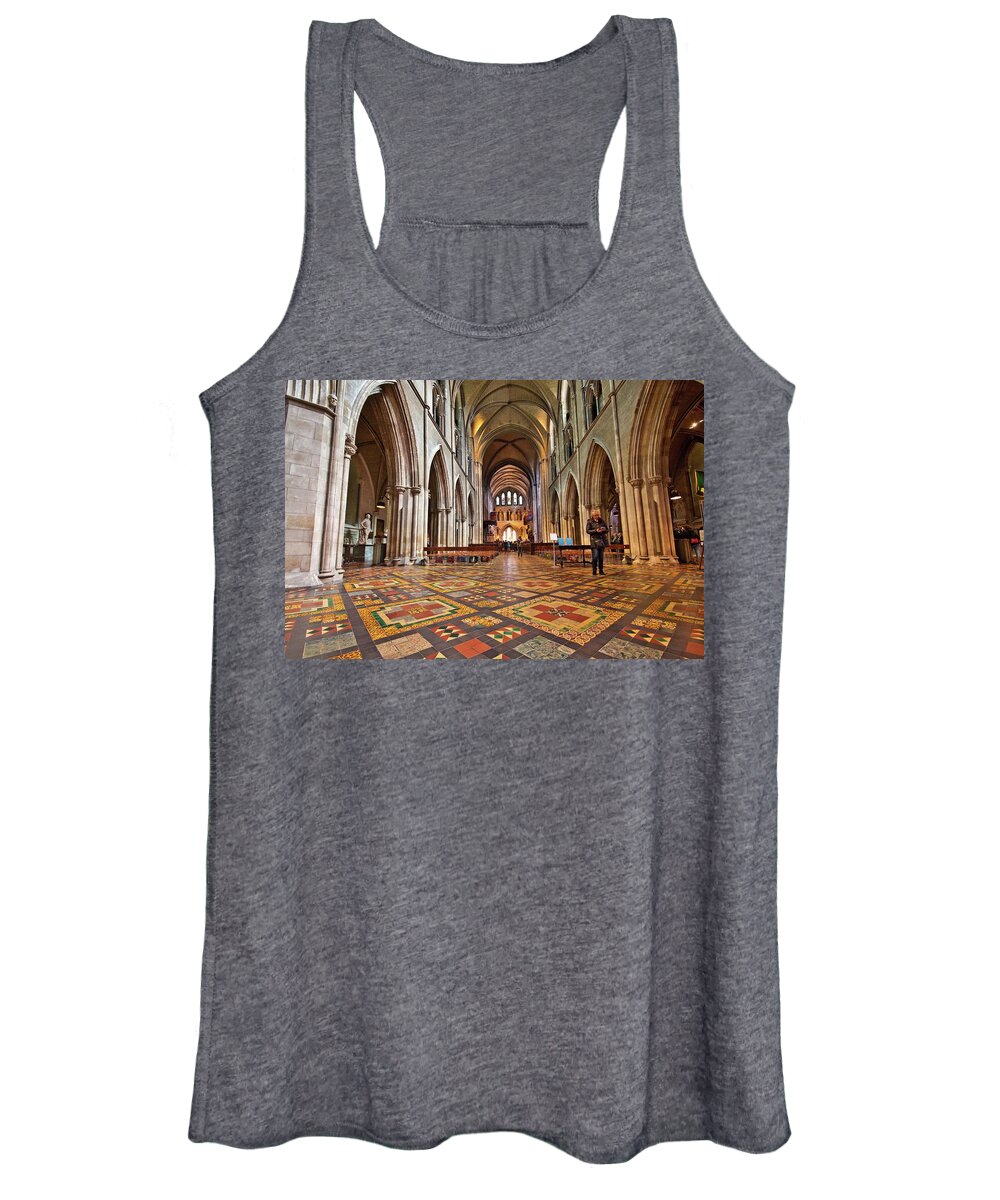 St. Patrick's Cathedral Women's Tank Top featuring the photograph St. Patrick's Cathedral, Dublin, Ireland by Marisa Geraghty Photography