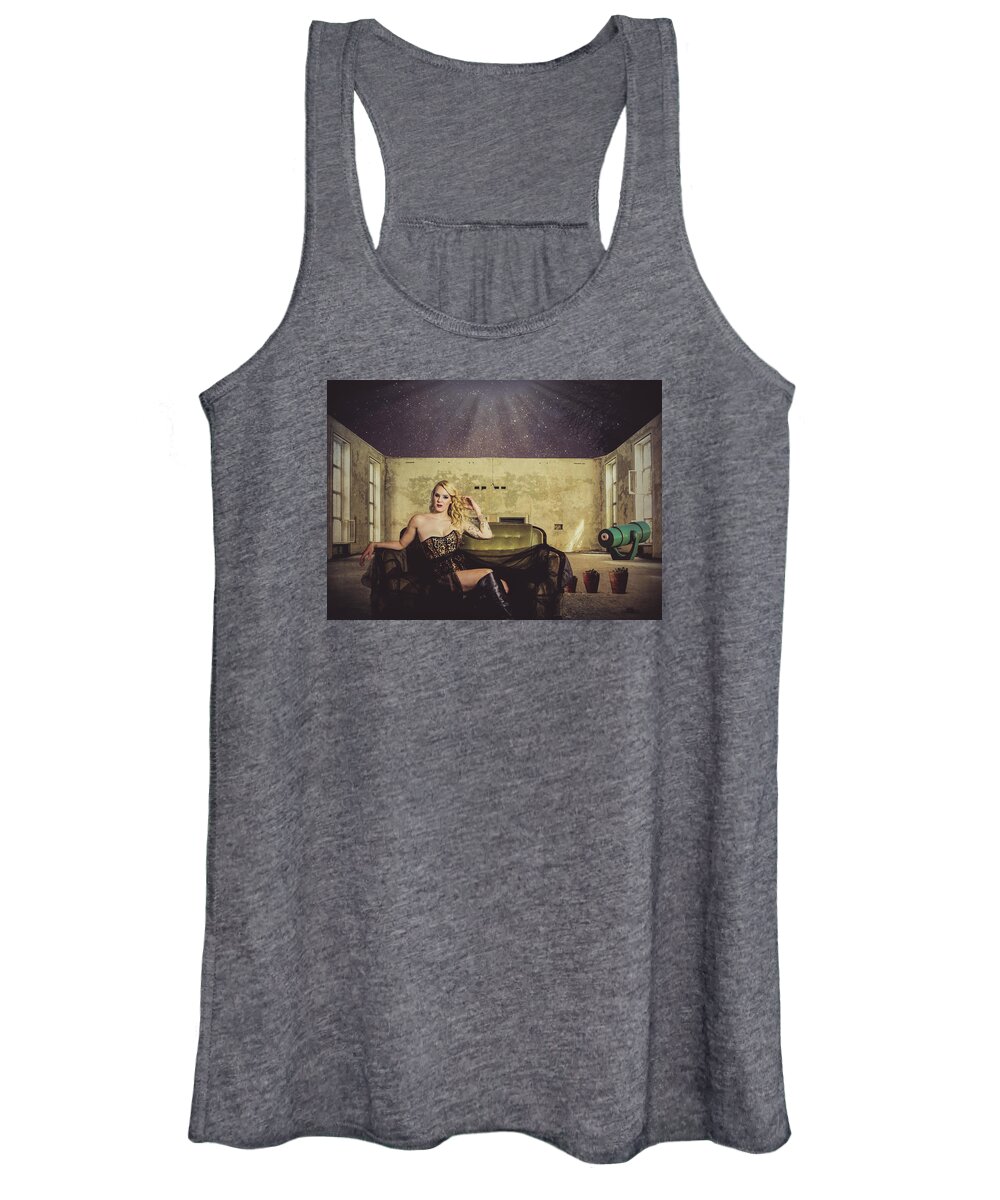 Original Women's Tank Top featuring the photograph Star Time by Thomas Leparskas