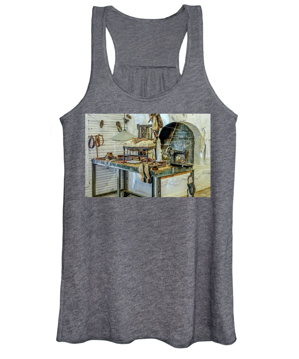 Old Women's Tank Top featuring the photograph Still Life #1 by Tom and Pat Cory