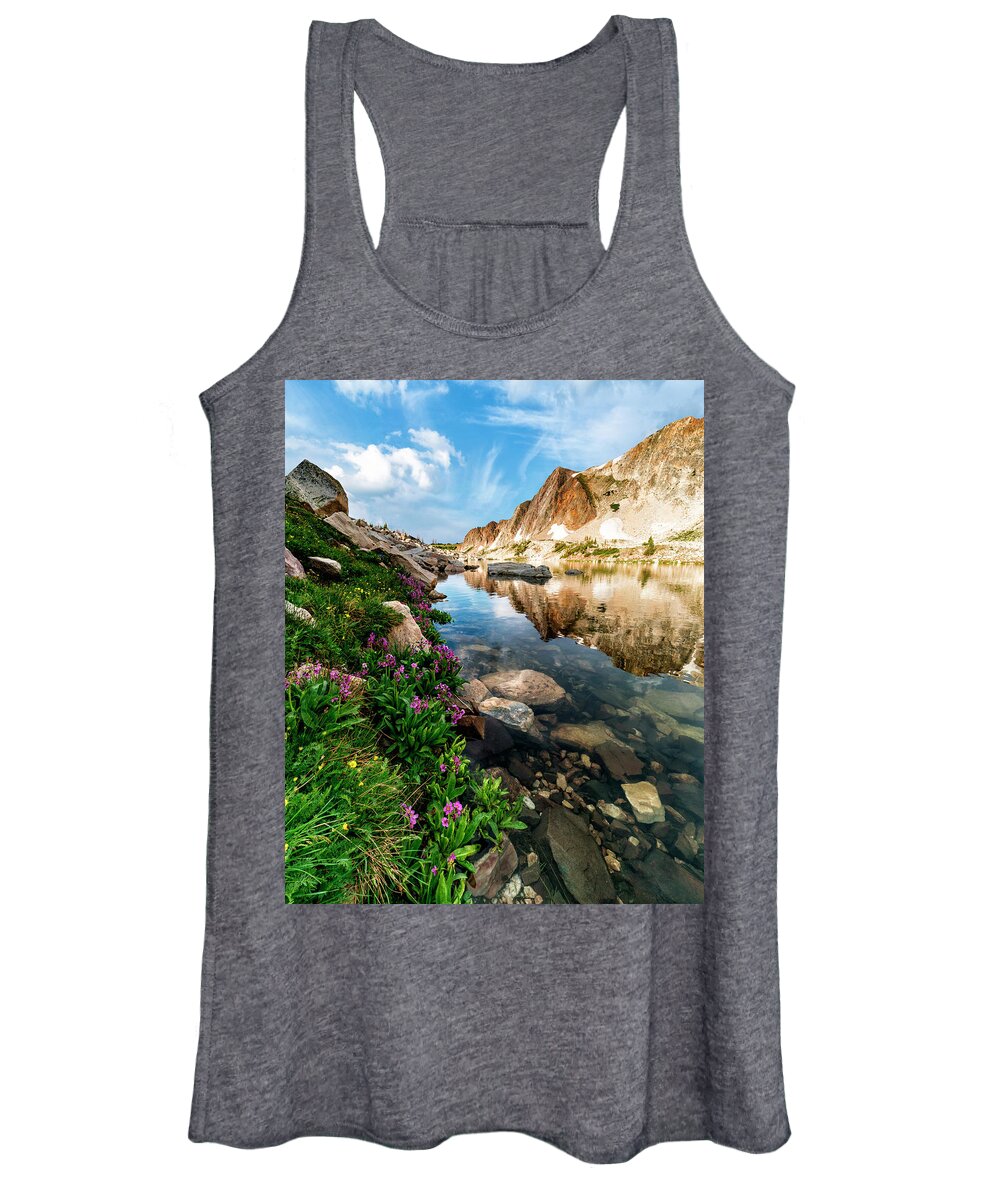 Summer Women's Tank Top featuring the photograph Summer Blooms by David Soldano