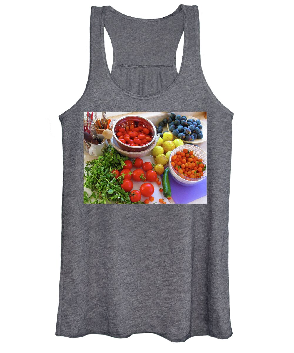 Summer Harvest Women's Tank Top featuring the photograph Summer Harvest by Ave Guevara