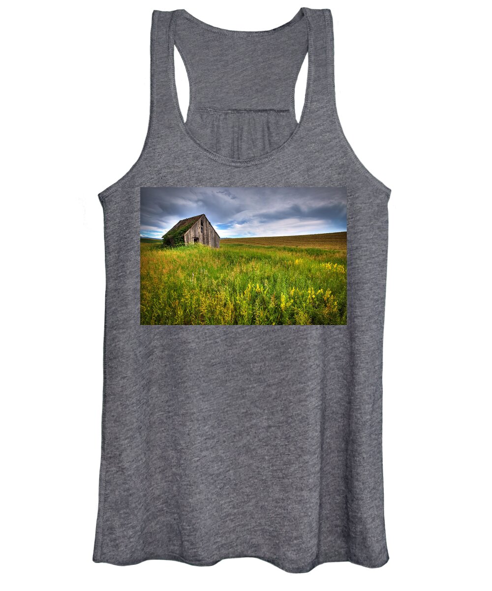 Swan Valley Women's Tank Top featuring the photograph Swan Valley by Ryan Smith