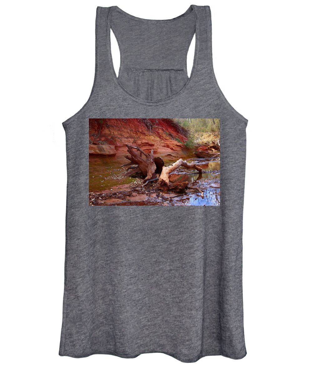 River Women's Tank Top featuring the photograph Swept away by James Smullins