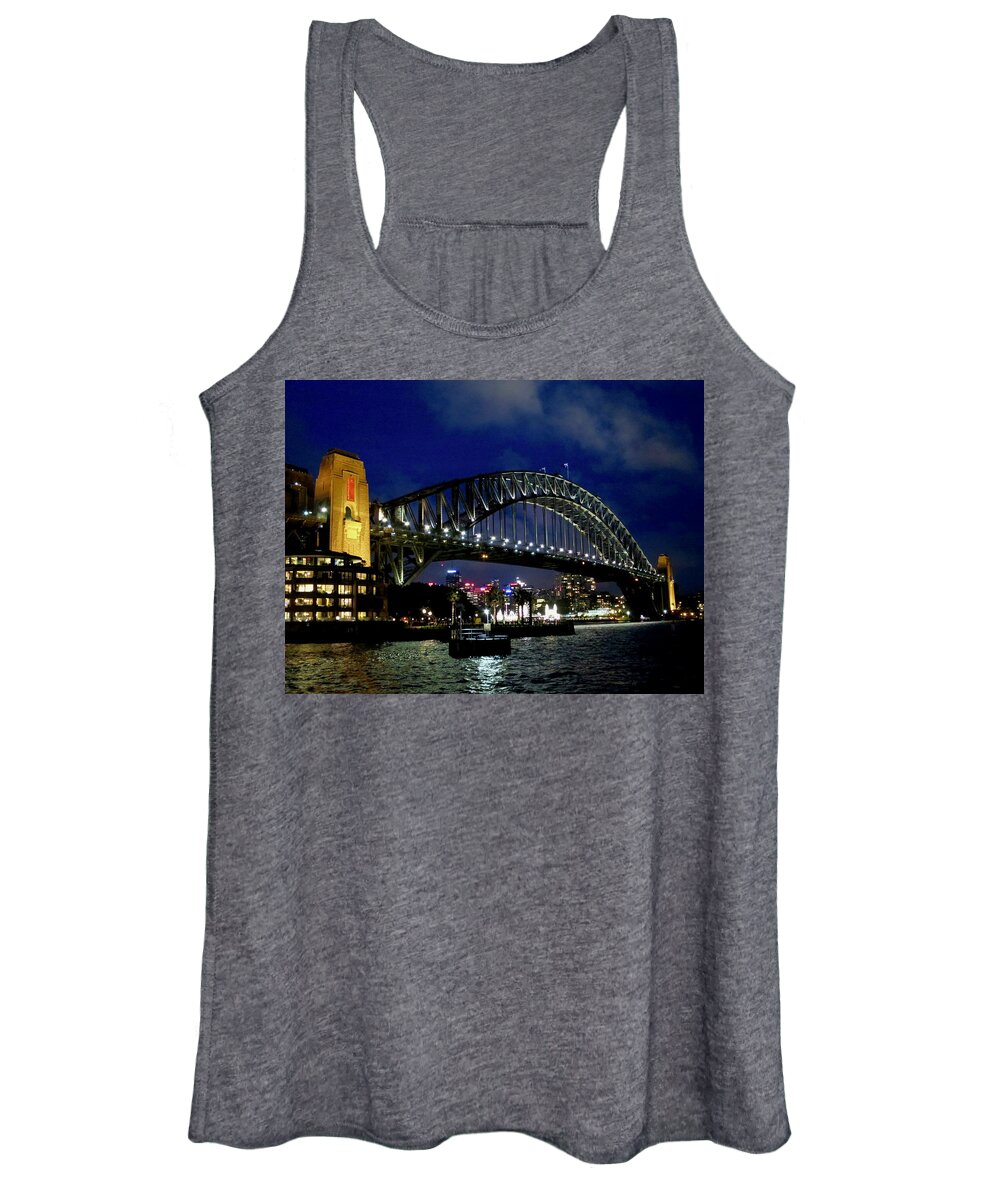 Australia Women's Tank Top featuring the photograph Sydney Harbour Bridge by Sarah Lilja