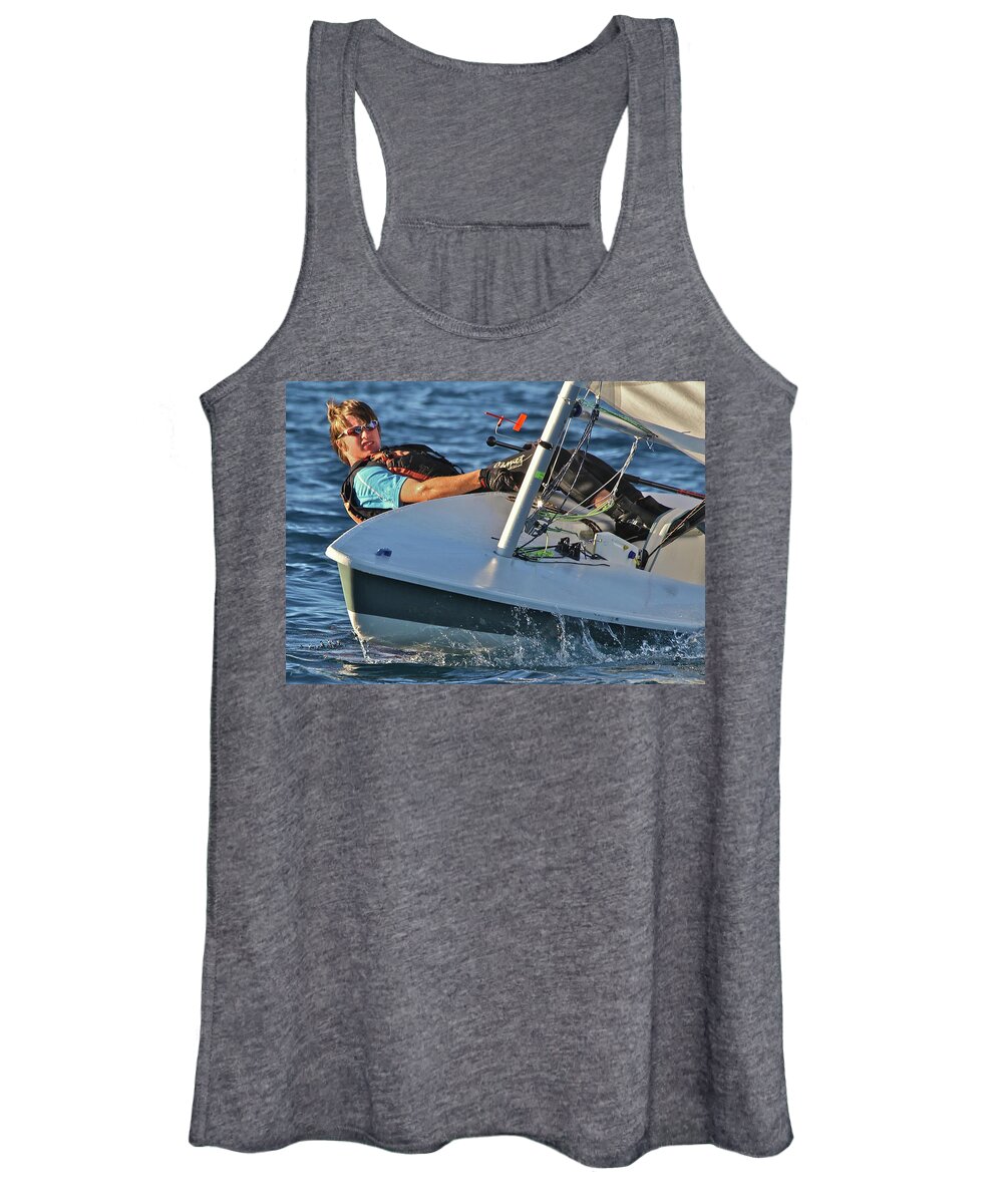 Laser Women's Tank Top featuring the photograph Tahoe 12 by Steven Lapkin