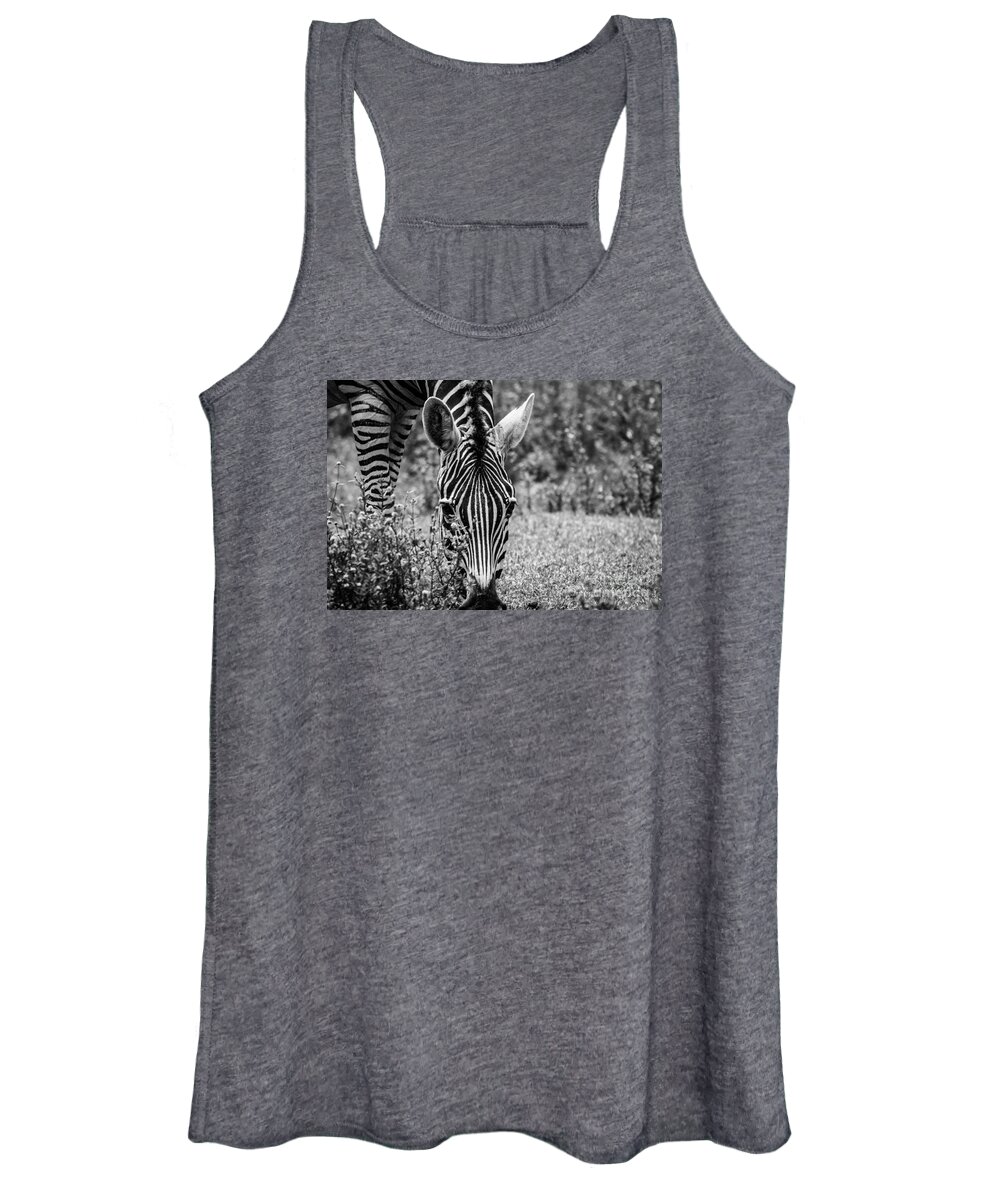 Nature Women's Tank Top featuring the photograph The Beauty in Black n White by George Kenhan