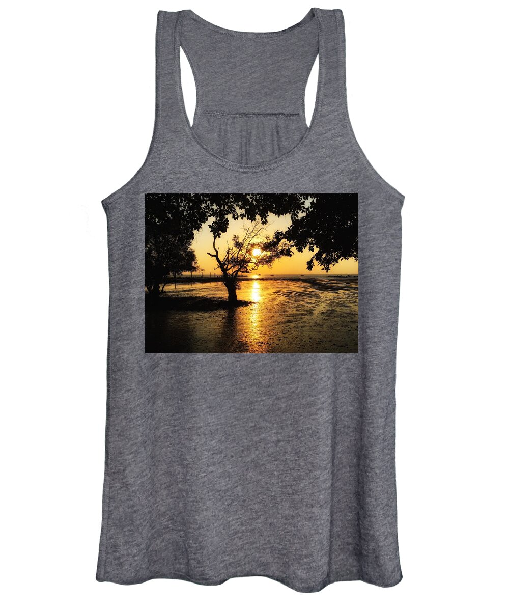 Sunrise Women's Tank Top featuring the photograph The Dawn of a New Day by Doris Aguirre