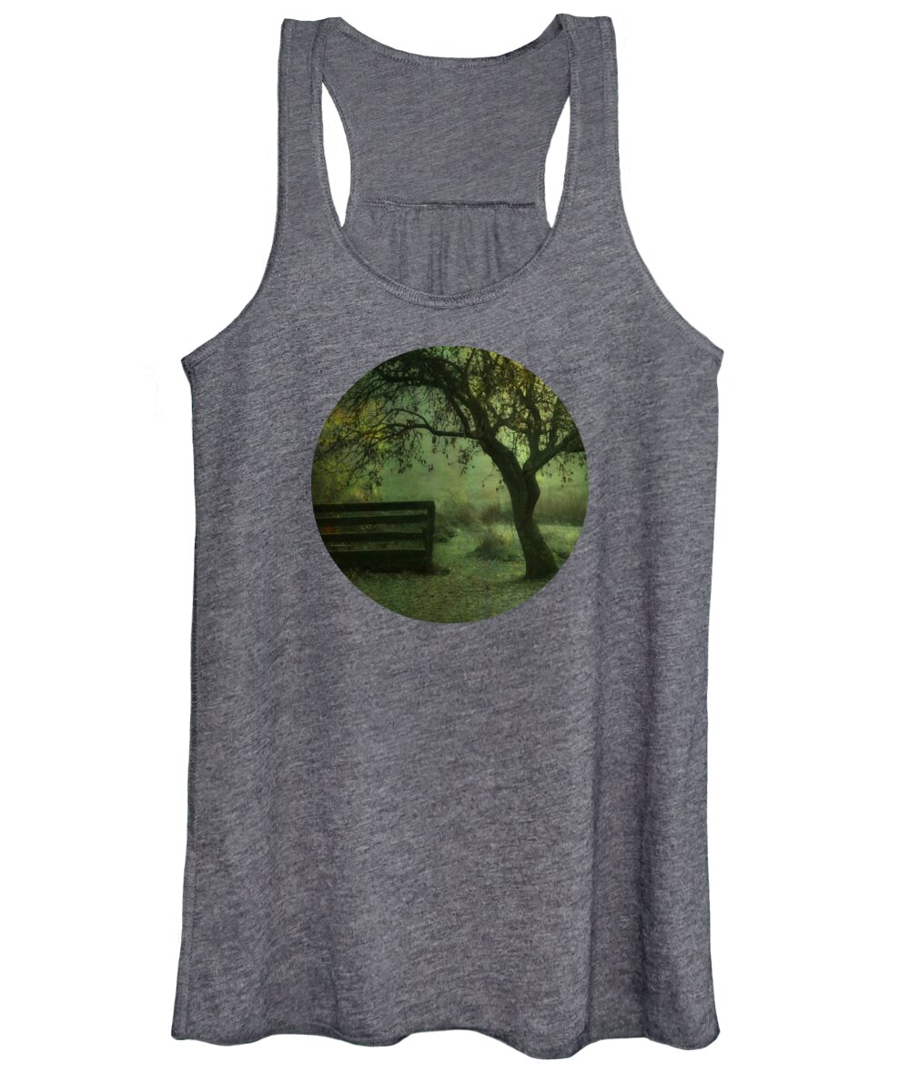 Rural Landscape Women's Tank Top featuring the photograph The Old Apple Tree by Mary Wolf