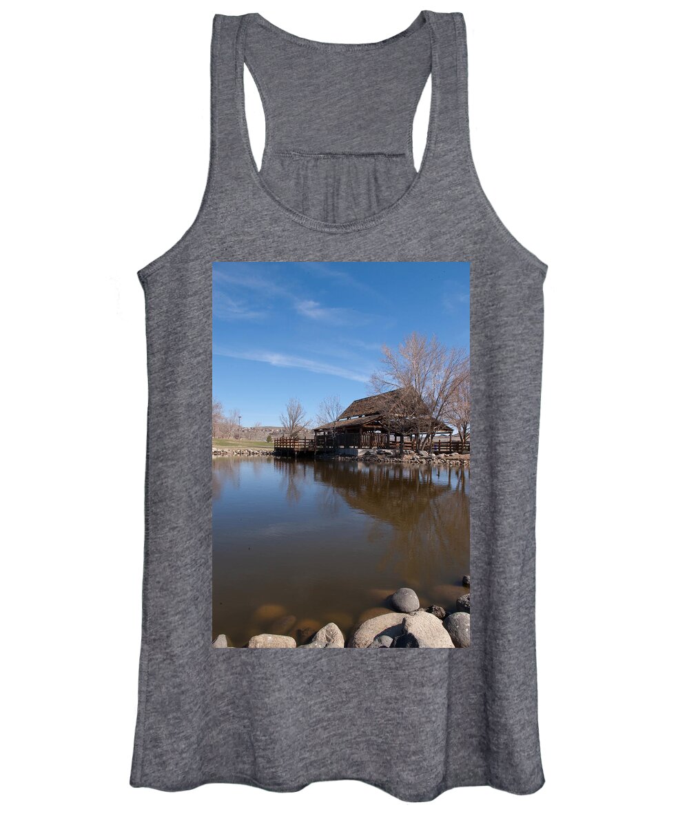 Rancho San Rafael Park Women's Tank Top featuring the photograph The Old Ranch by Kristy Urain
