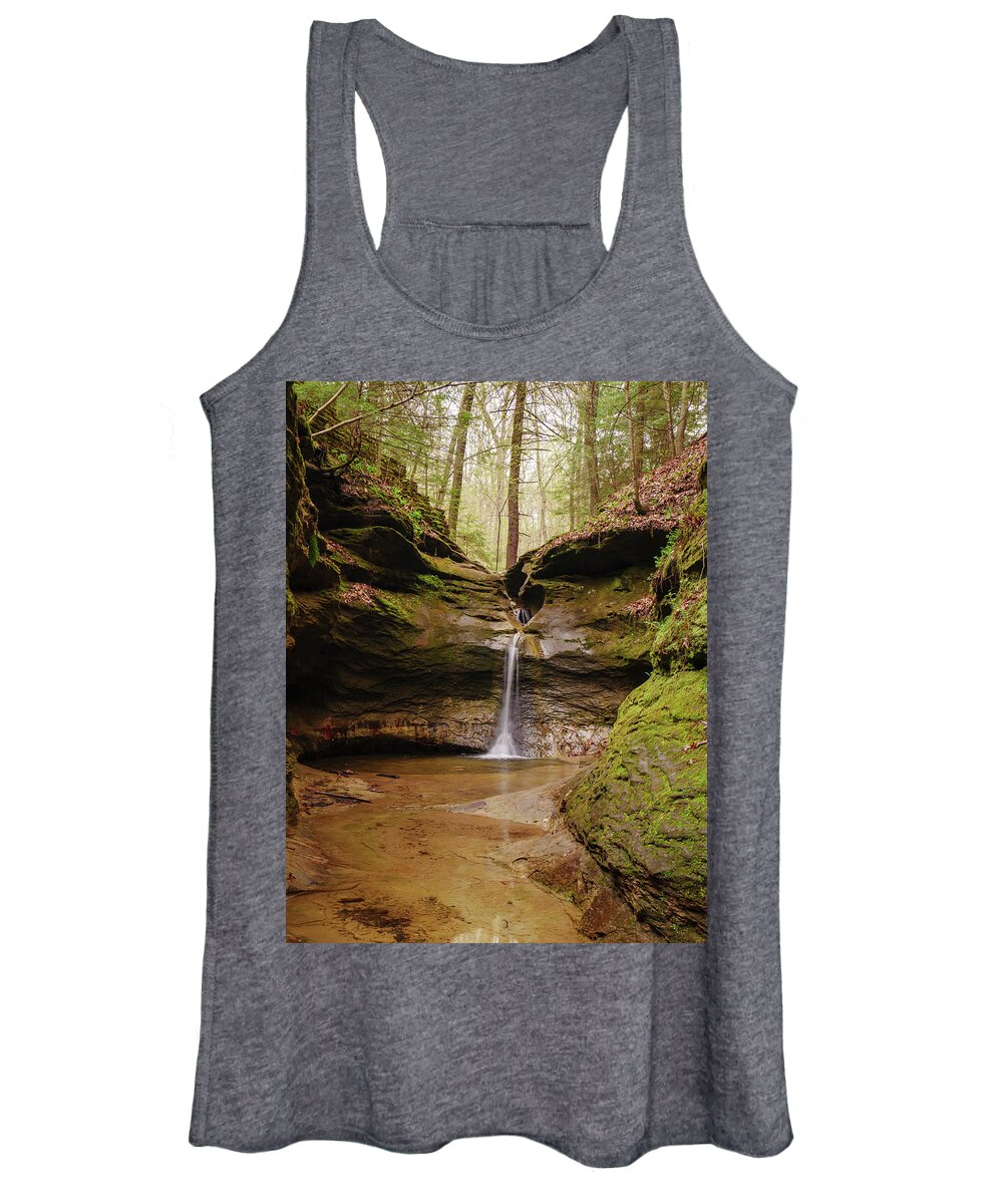 Indiana Women's Tank Top featuring the photograph The Punchbowl Vertical by Todd Bannor
