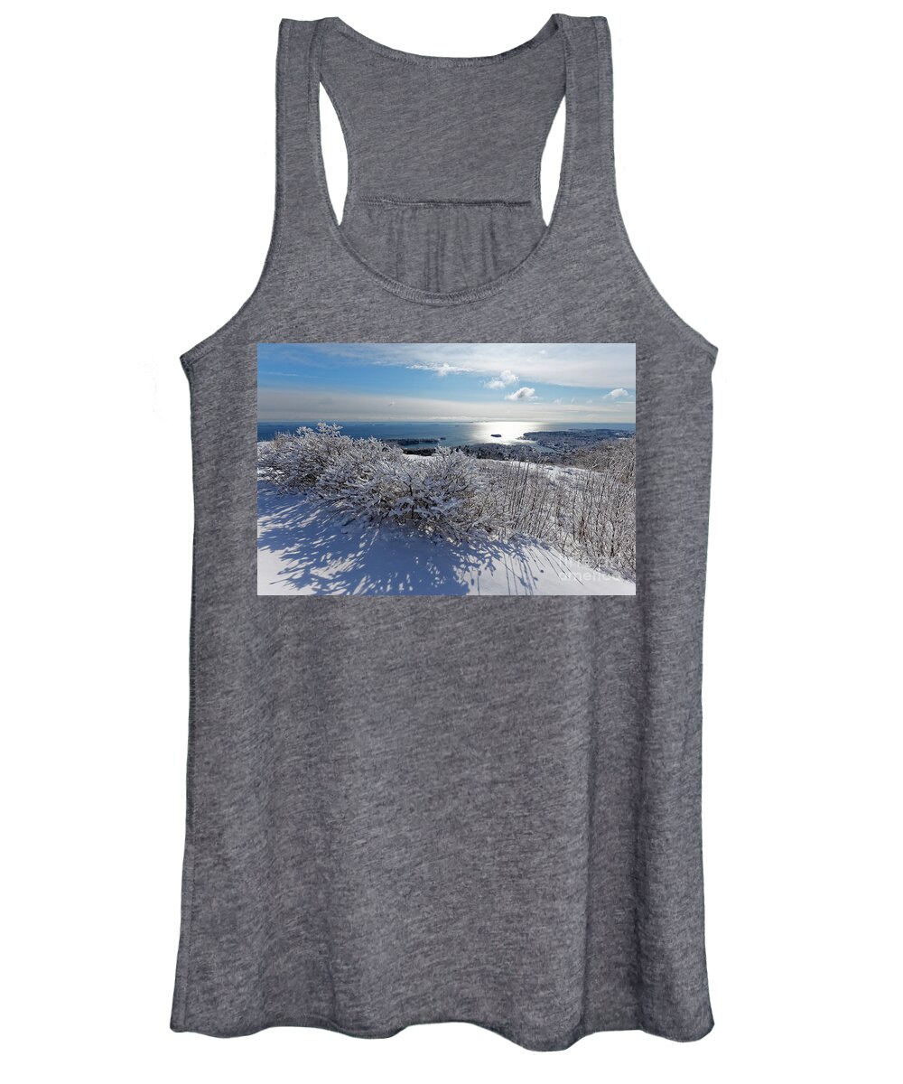 Camden Women's Tank Top featuring the photograph The shining sea by Kevin Shields