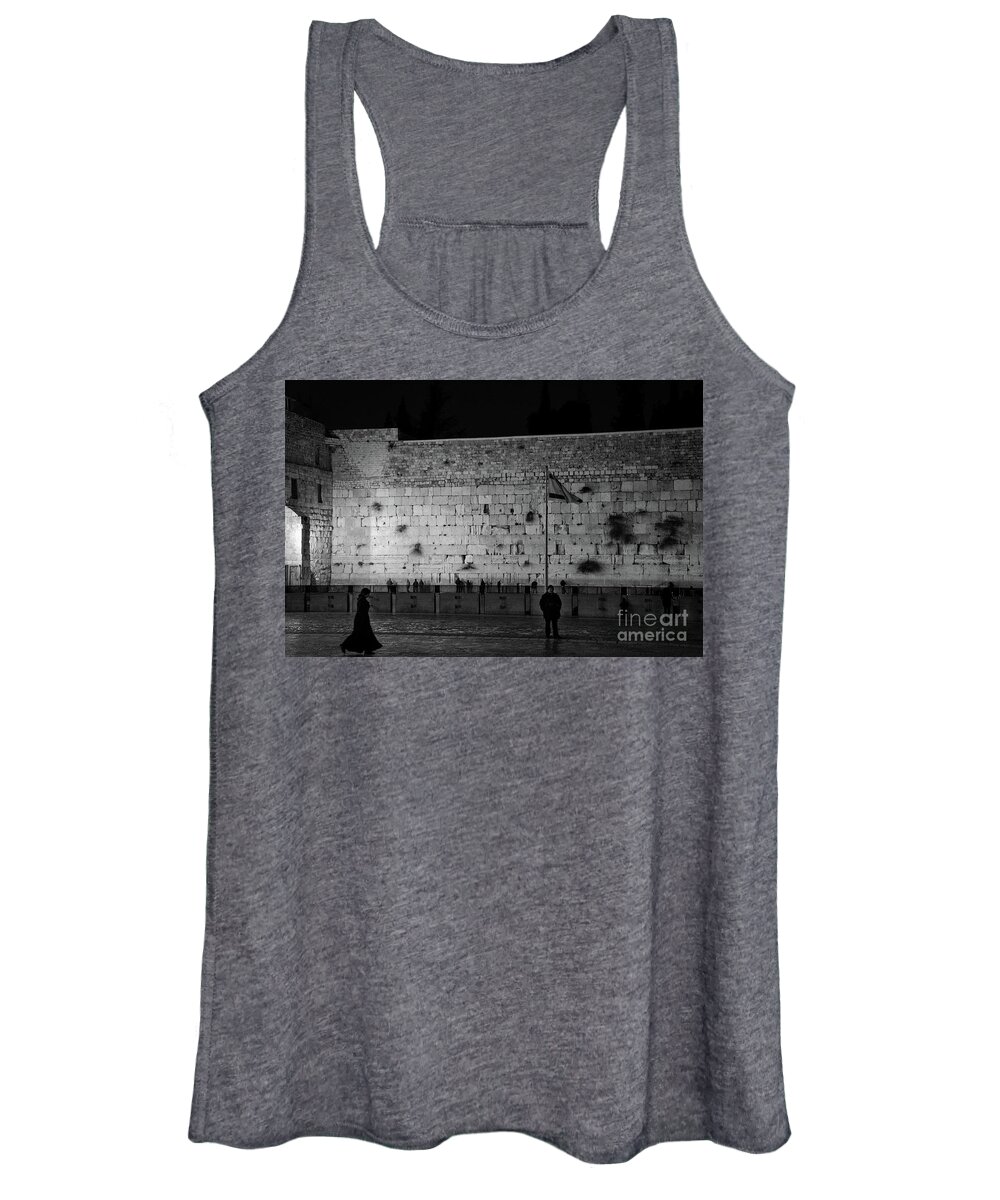 Western Wall Women's Tank Top featuring the photograph The Western Wall, Jerusalem by Perry Rodriguez