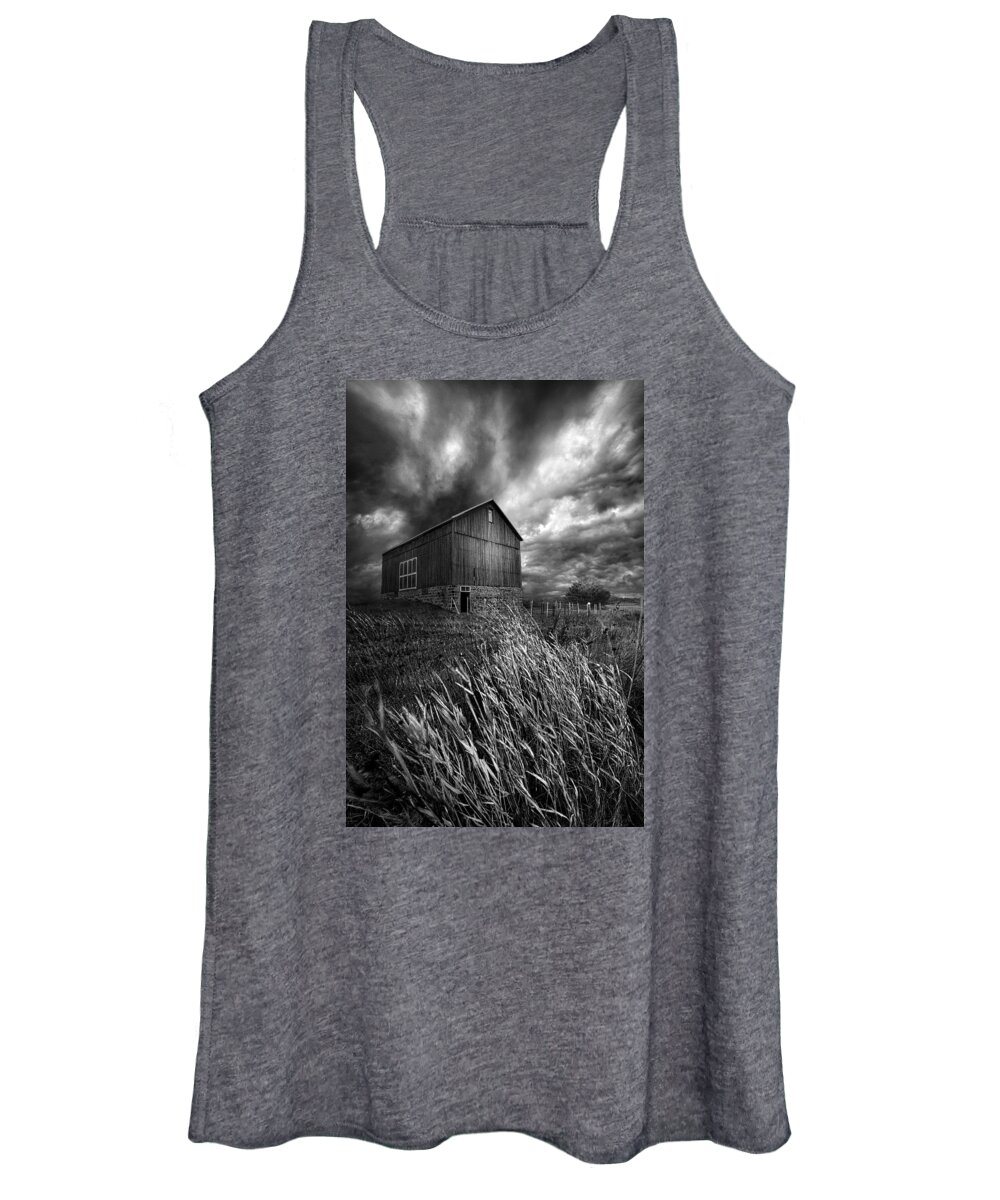 Barn Women's Tank Top featuring the photograph The WInds of Change by Phil Koch
