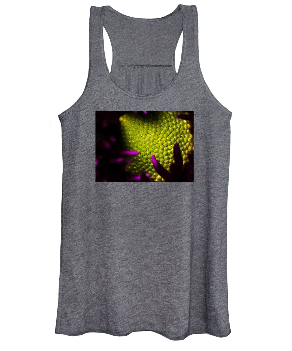 Abstract Women's Tank Top featuring the photograph The World Within by Robert McKay Jones