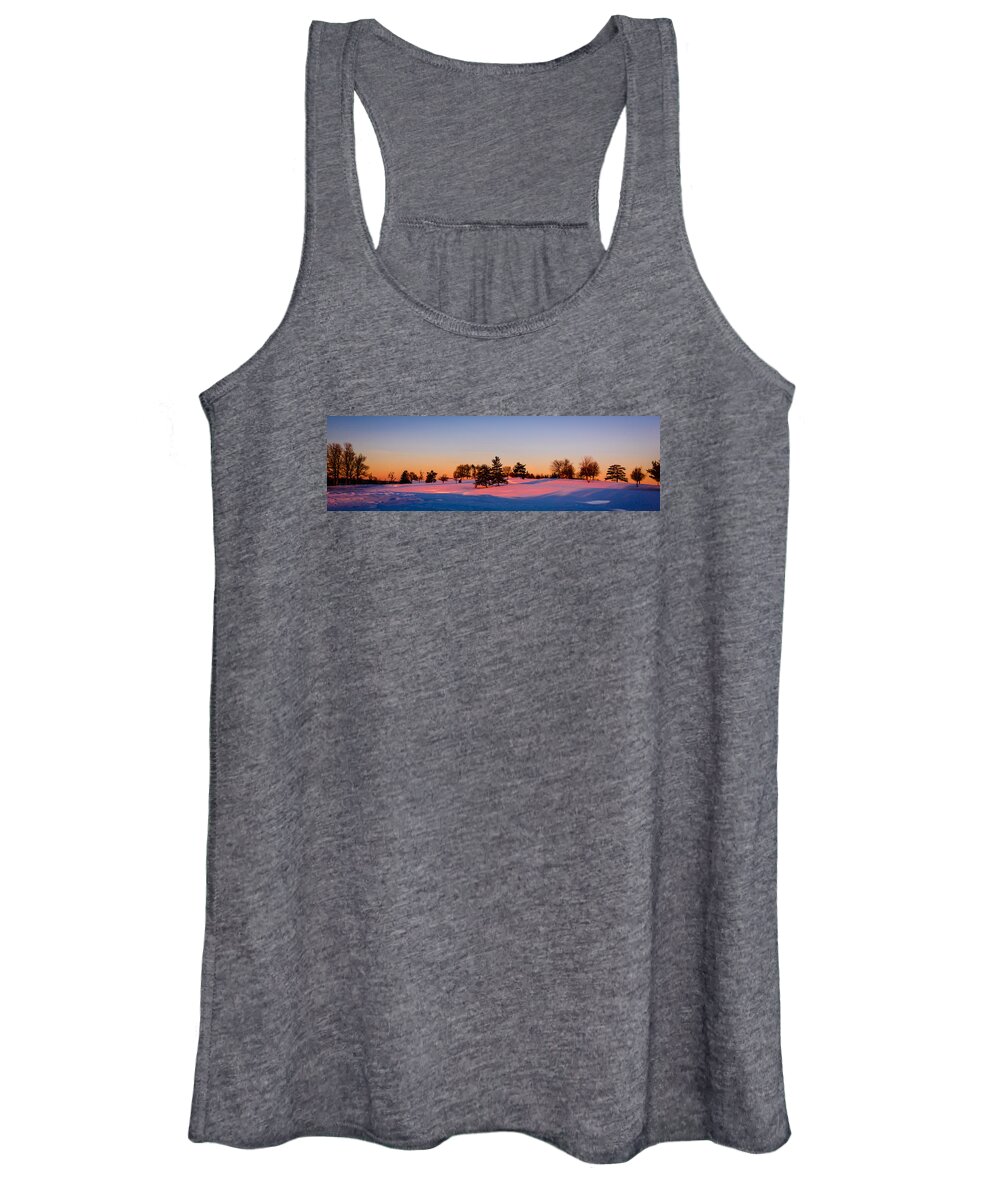 Cold Women's Tank Top featuring the photograph The Wrong Season by Robert McKay Jones
