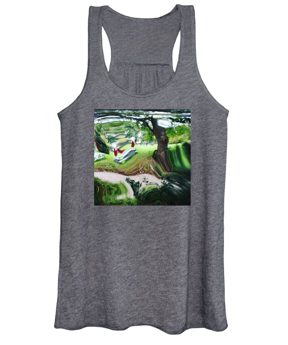 East Coast Women's Tank Top featuring the photograph Through The Looking Glass by Kate Arsenault