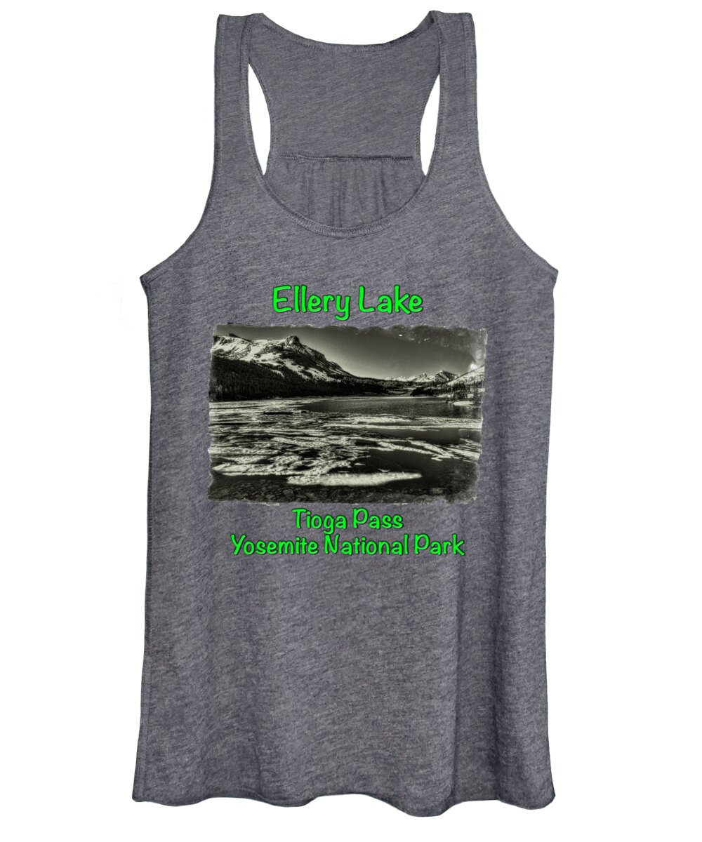 California Women's Tank Top featuring the photograph Tioga Pass Lake Ellery Early Summer by Roger Passman