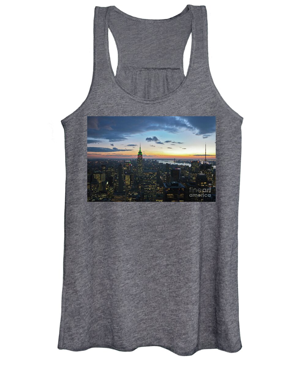 Nyc Women's Tank Top featuring the photograph TopoftheRock No.1 by Scott Evers