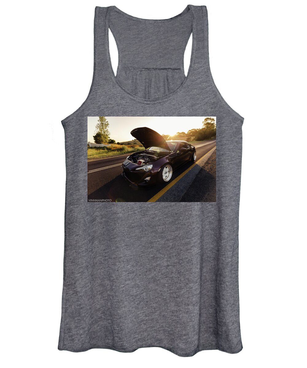 Toyota 86 Women's Tank Top featuring the photograph Toyota 86 by Jackie Russo