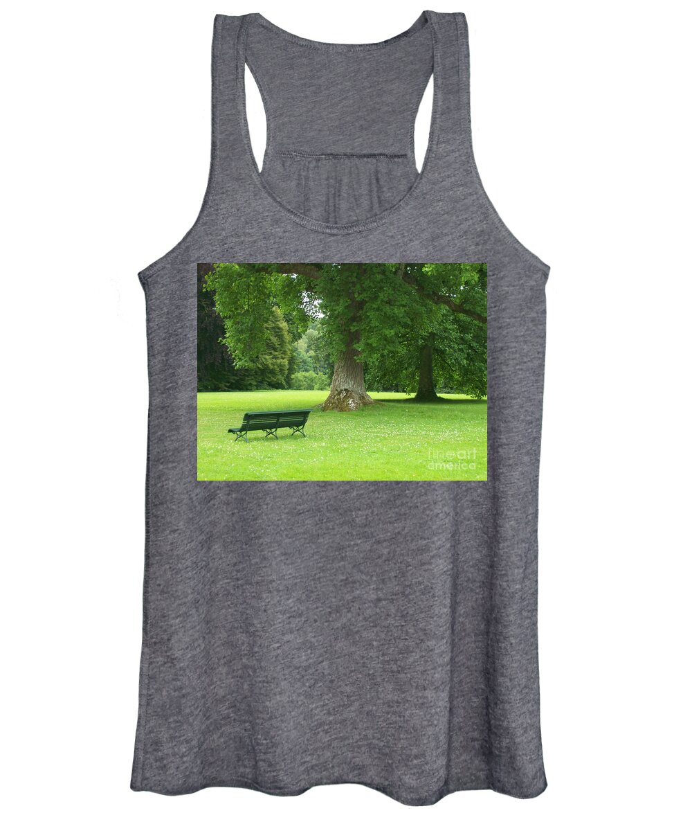 Nature Women's Tank Top featuring the photograph Tranquil Space by Mary Mikawoz