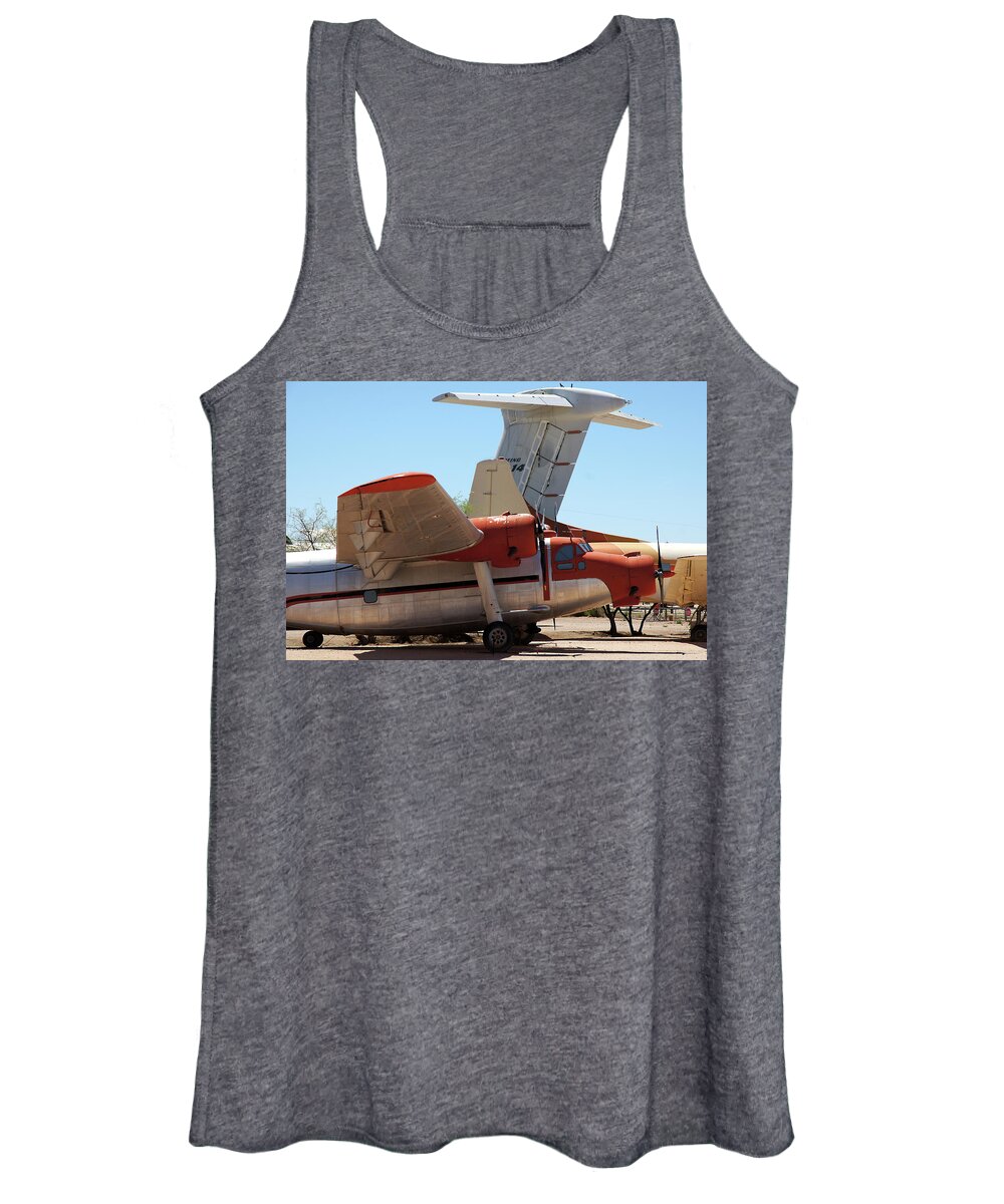 Plane Women's Tank Top featuring the photograph Tri Prop #54 by Raymond Magnani