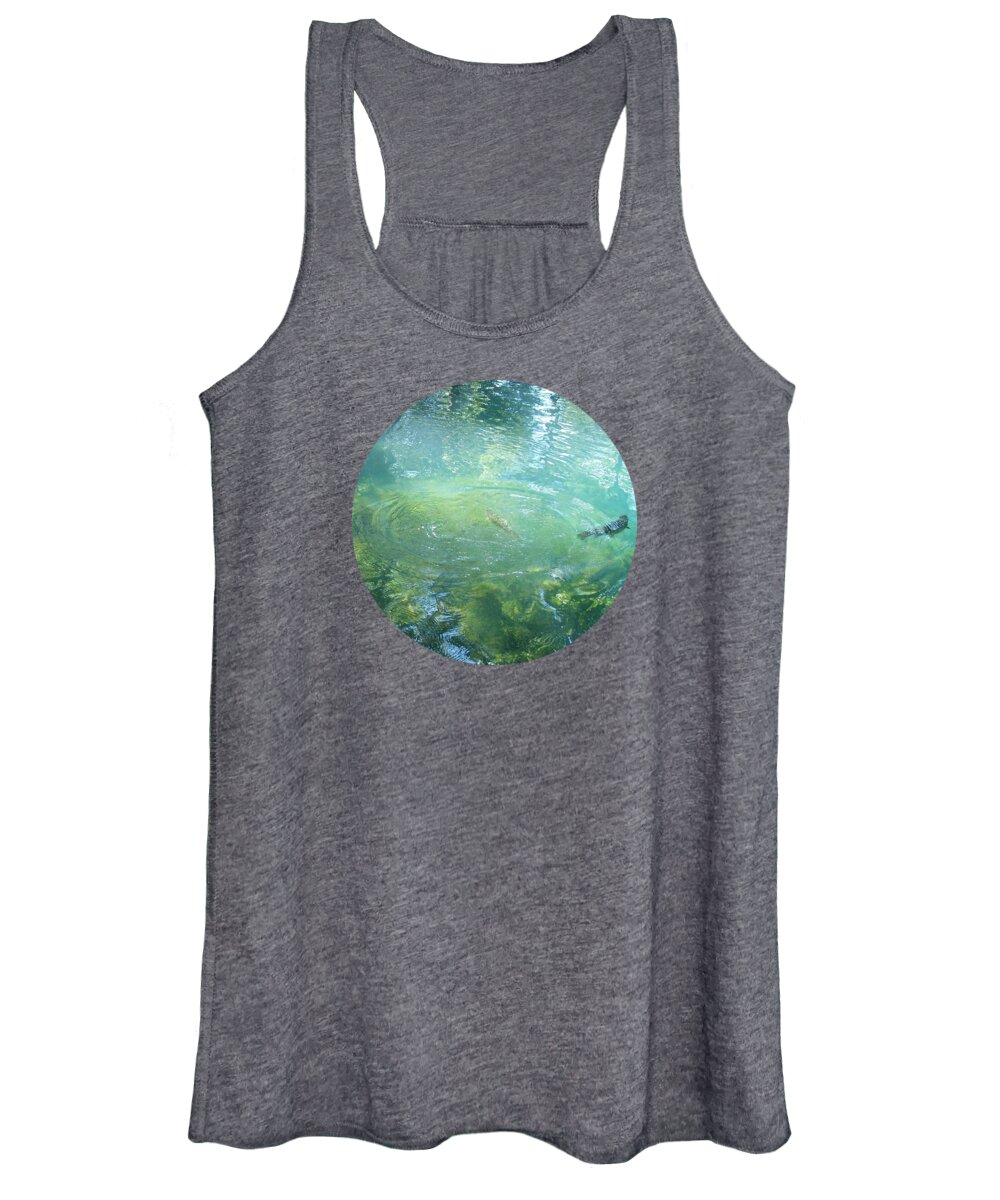 Landscape Women's Tank Top featuring the photograph Trout Pond by Mary Wolf